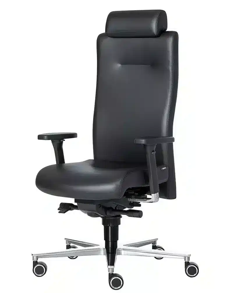 Rovo Xp Ergonomisk Læder Kontorstol – Fantastisk Tilbud!