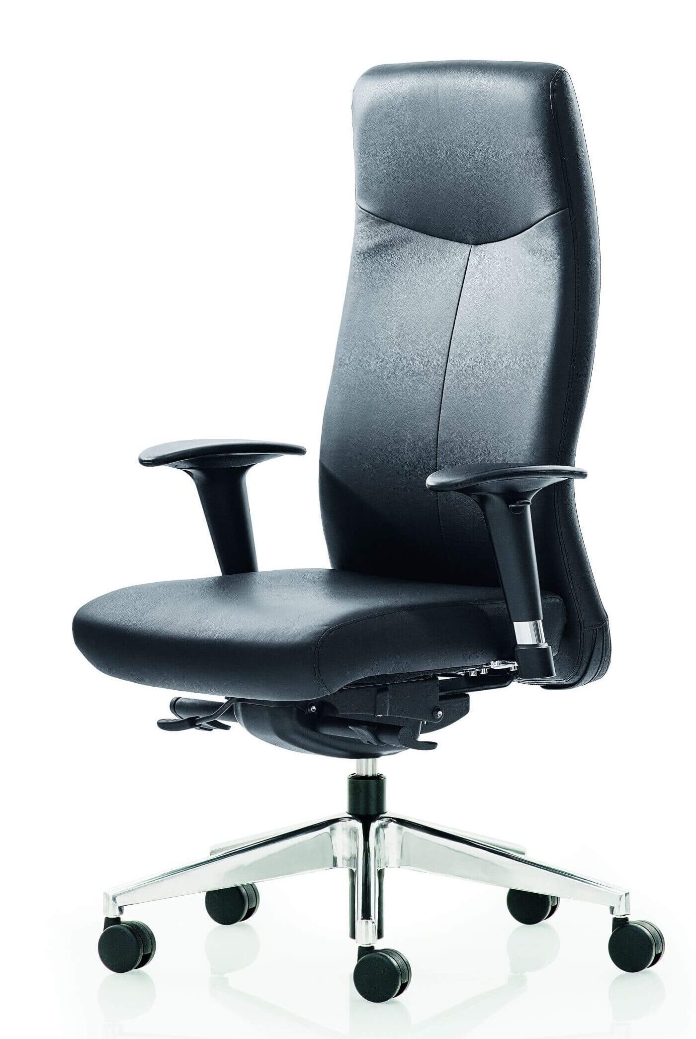 Rovo 5910 Ergonomisk Læder Kontorstol – Elegant Tilbud!