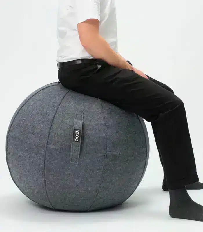 Aktiv Kontorstol med Balancebold Easy – Kontormøbel Tilbud!