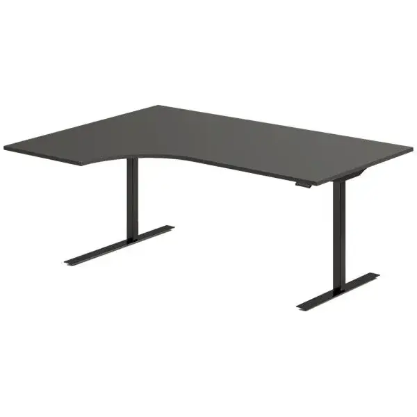 Ergoff L-formet Hæve-sænkebord – Ergonomisk Kontor Møbel