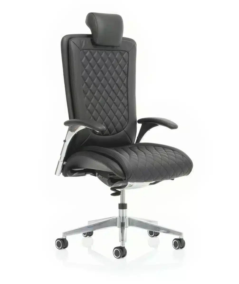 Kohl Salveo Solitaire Ergonomisk Læder Kontorstol - Komfort!